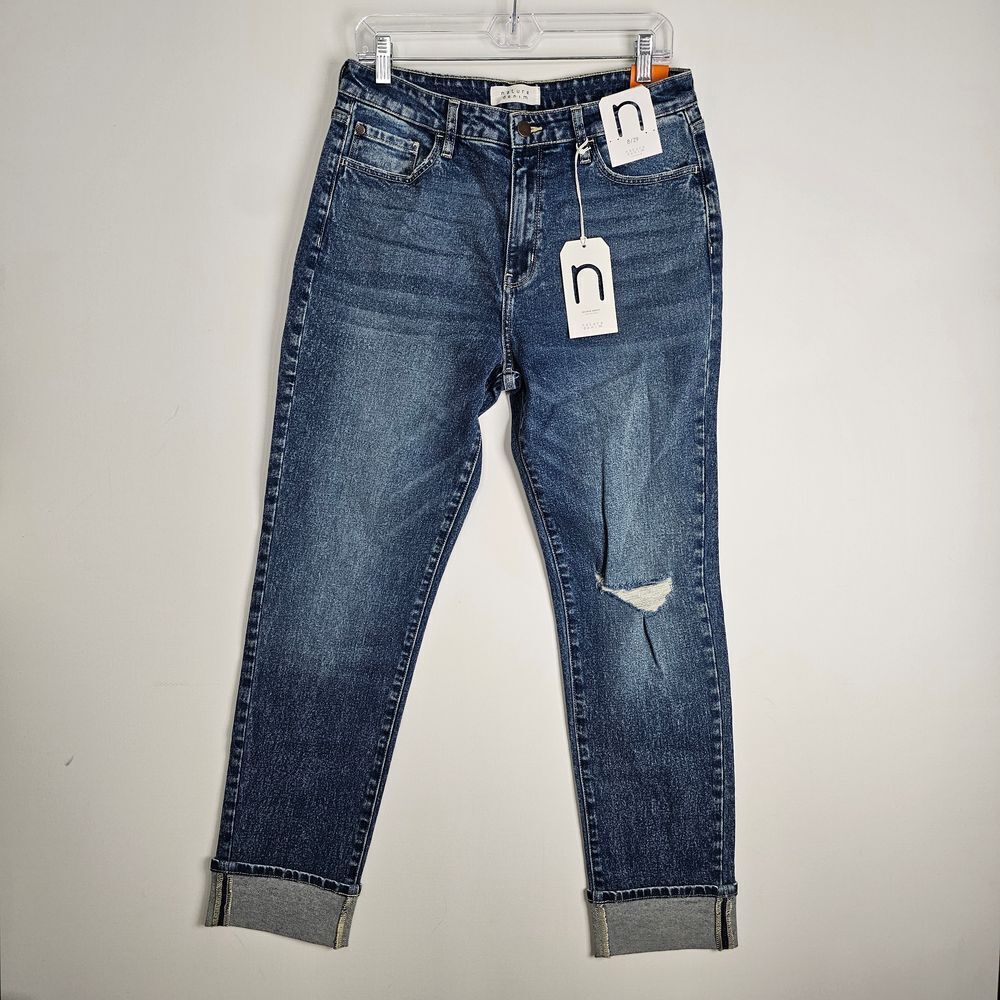 Nature Denim Jeans Mom Stone Wash Womens Size 8 / 29 - Picture 3 of 8